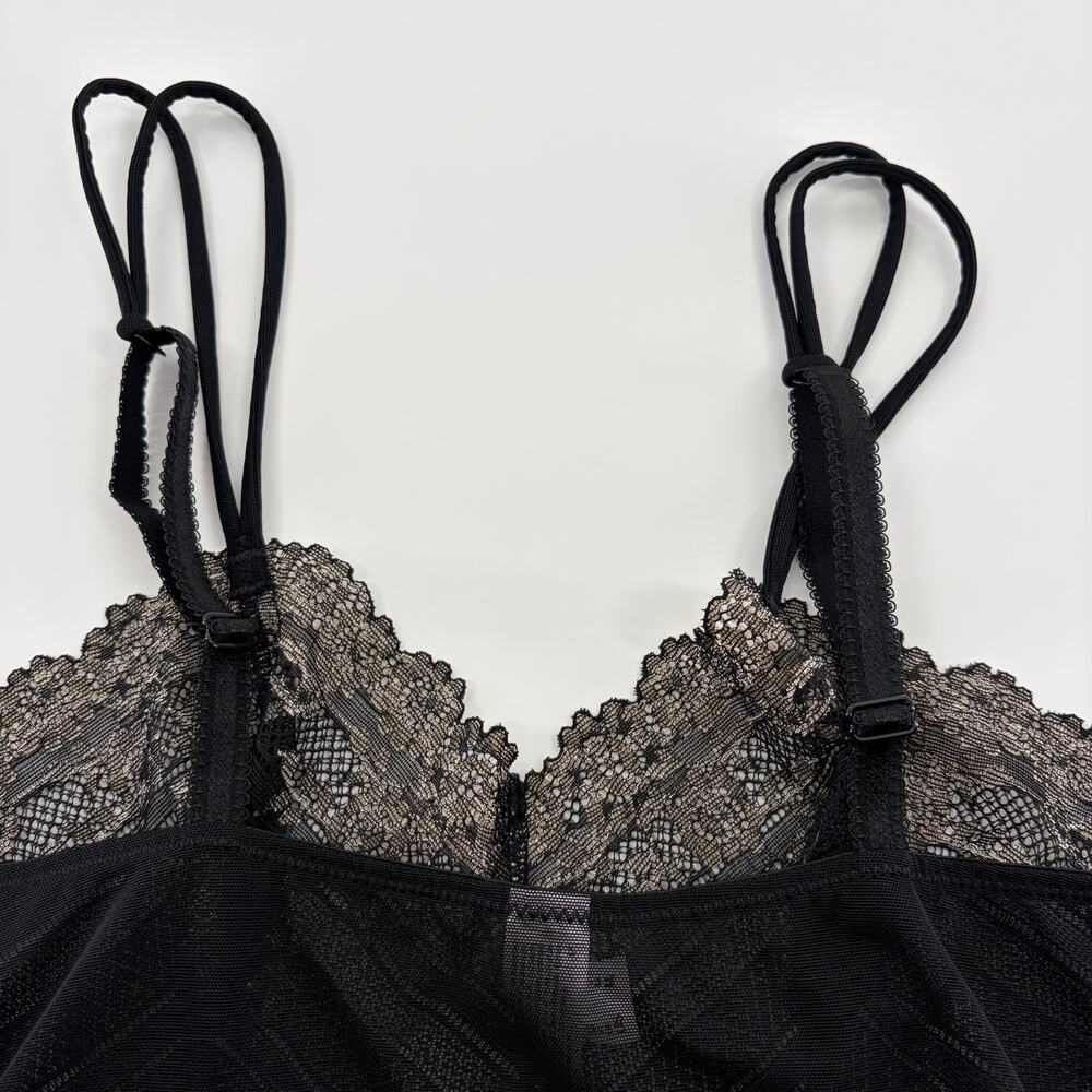 Wacoal Embrace Lace Chemise Black - Picture 6 of 8